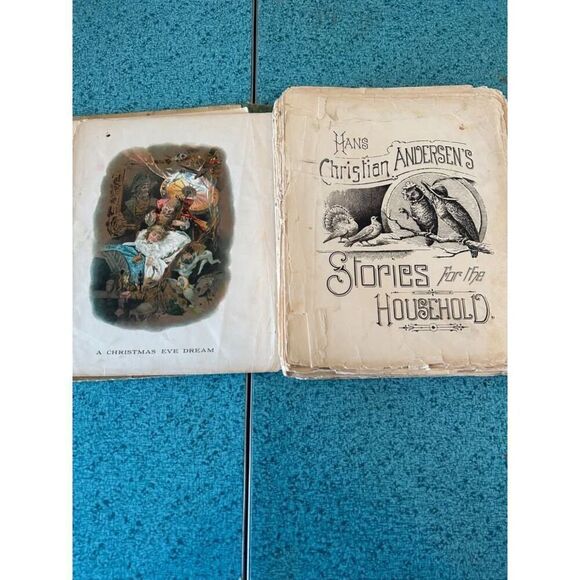 HANS CHRISTIAN ANDERSON antique children’s storybook 1903 *look*.  OP - Picture 4 of 4